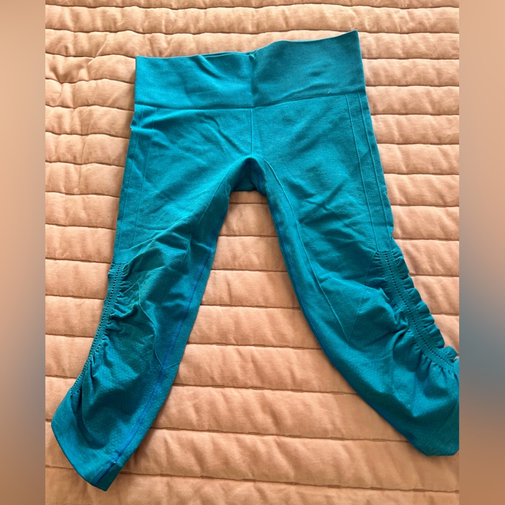 lululemon athletica Teal Leggings